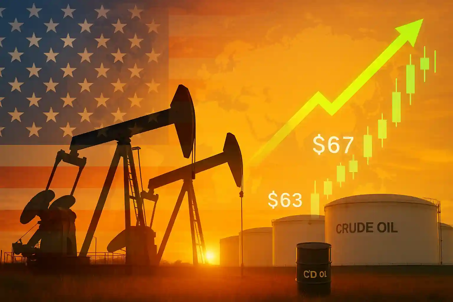 Oil Rises on US Stockpile Drop and Russia-Ukraine Talks